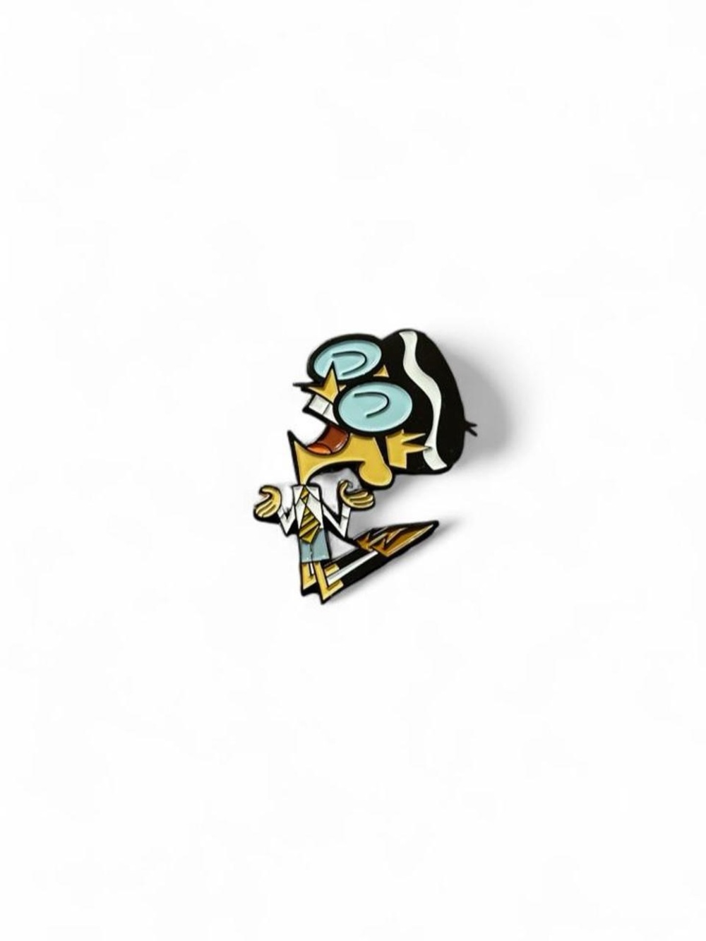 Dexter’s Laboratory Mandark Enamel Pin Cartoon Network Villain Lapel Pin Badge